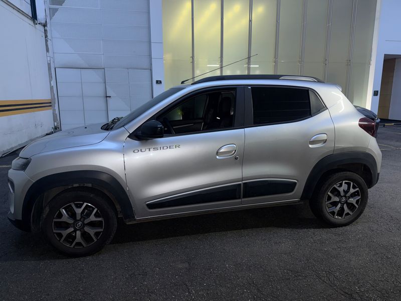 Renault Kwid 2023 Gris Estrella - Sin Multas y Listo para Traspaso - imagen secundaria 1