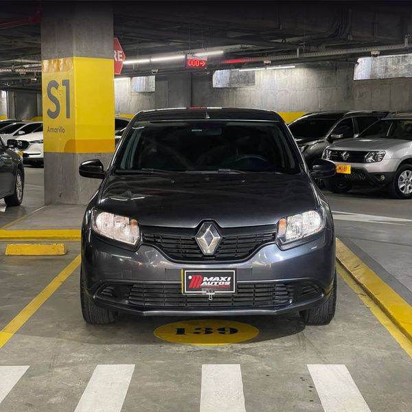 RENAULT SANDERO LIFE 2019 MECANICO 1.600L GRIS - imagen secundaria 1