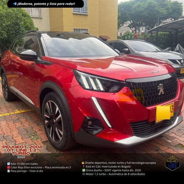 Peugeot 2008 GT Line 1.2 Turbo  2023