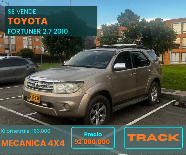 Toyota Fortuner 2010 - 2.7 Mecánica 4x4 - imagen 1