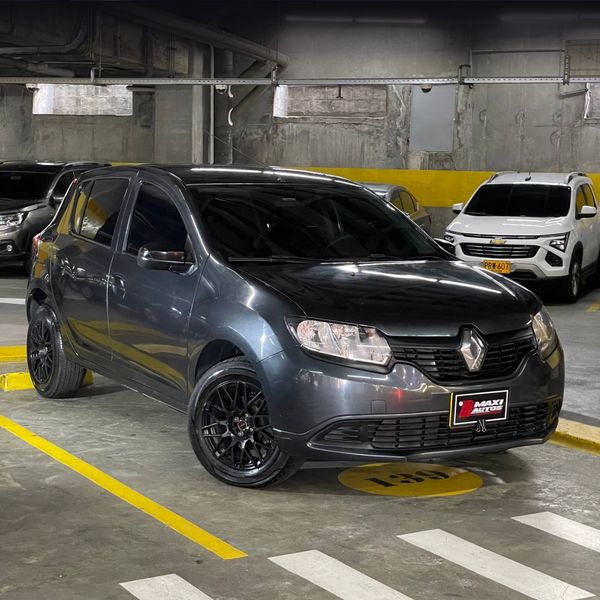 RENAULT SANDERO LIFE 2019 MECANICO 1.600L GRIS - imagen secundaria 2