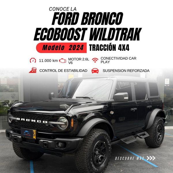 Ford Bronco 2.7 V6 Ecoboost Wildtrak 4X4 - imagen secundaria 2