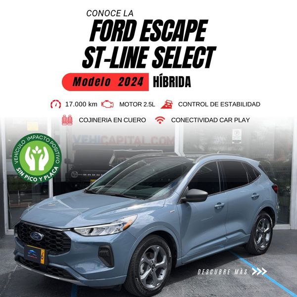 Ford Escape 2.5 St-Line Fwd Ecvt Hibrida - imagen secundaria 1