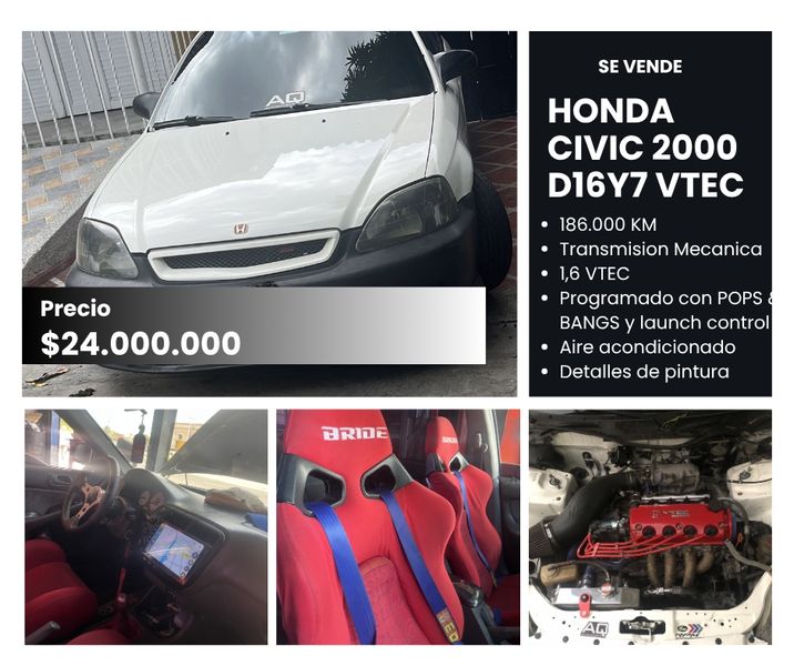 Honda civic 2000 VTEC